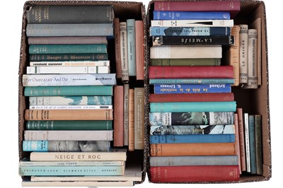 Lot 104 - Mountaineering books