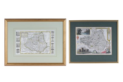Lot 57 - 18th/19th Century maps of Durham