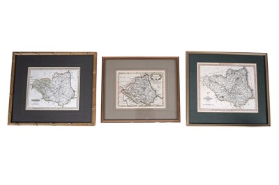 Lot 62 - Three antiquarian maps of Durham