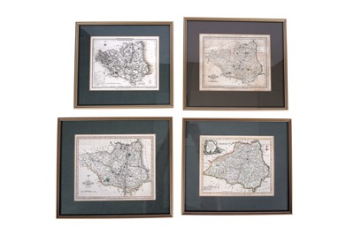 Lot 65 - Four antiquarian maps of Durham