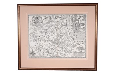 Lot 71 - A 17th Century map of Durham, by John Speed