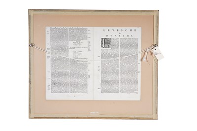 Lot 74 - A 17th Century map of The Bishoprike Of Durham, by Johannes Blaeu