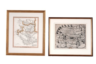 Lot 81 - Three maps of Durham