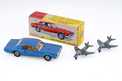 Lot 337 - A Dinky 174 'Ford Mercury Cougar'; and two others