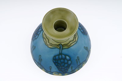 Lot 65 - A Minton Secessionist chamberstick and small vase