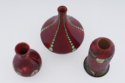 Lot 66 - Three Minton Secessionist vases