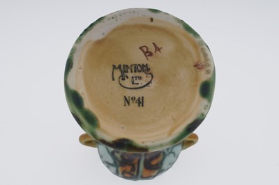 Lot 67 - Three Minton Secessionist vases