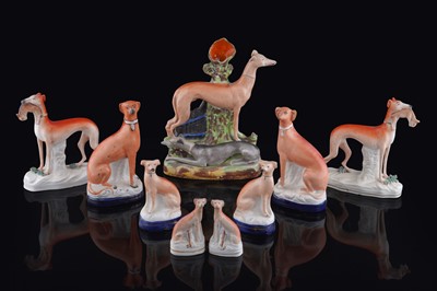 Lot 226 - Staffordshire greyhounds