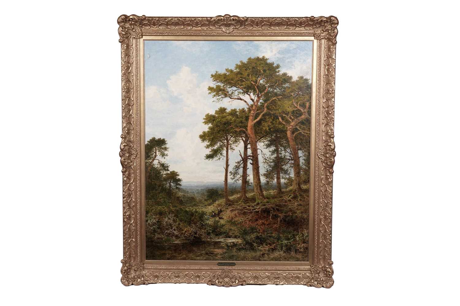 Lot 249 - Benjamin Williams Leader - Surrey Pine Trees | oil