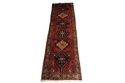 Lot 502 - A hand knotted Persian Mehraban runner
