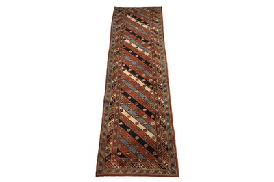 Lot 510 - A hand knotted Persian Kurdish runner
