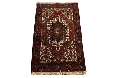 Lot 517 - A hand knotted Persian Barjazin rug