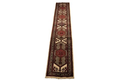 Lot 524 - A hand knotted Persian Sarab runner