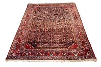 Lot 533 - A hand knotted Persian Lilian carpet