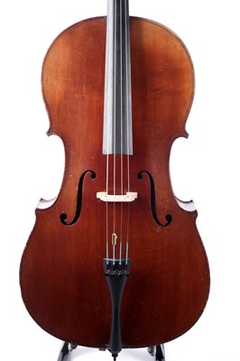 Lot 44 - A French Mirecourt cello