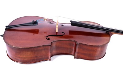 Lot 44 - A French Mirecourt cello