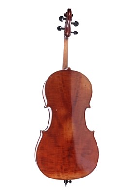 Lot 44 - A French Mirecourt cello