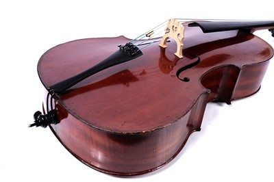 Lot 44 - A French Mirecourt cello