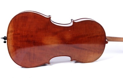 Lot 44 - A French Mirecourt cello
