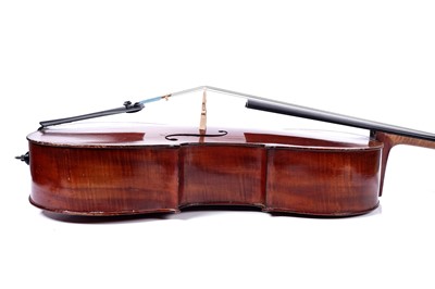 Lot 44 - A French Mirecourt cello