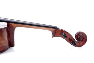 Lot 44 - A French Mirecourt cello