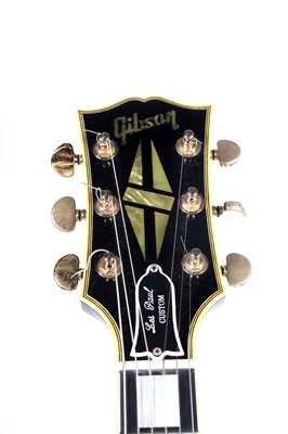 Lot 65 - A 1997 Gibson Memphis Les Paul Custom re-issue