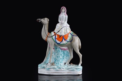 Lot 265 - A Staffordshire figure of Lady Isabel Burton