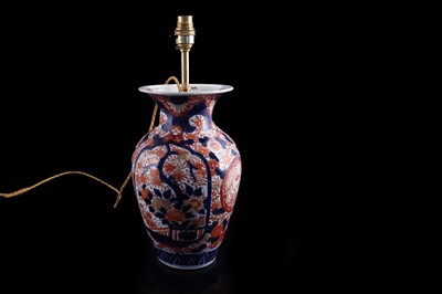Lot 182 - A late 19th Century Japanese Imari pattern vase