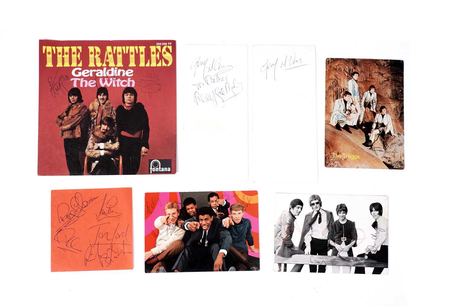 Lot 94 - Deep Purple and other signatures