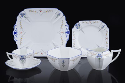Lot 294 - A Shelley Queen Anne shape coffee service