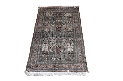 Lot 118 - A silk Qum-style rug