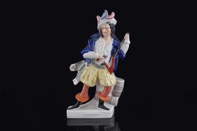 Lot 281 - A Staffordshire figure of Will Watch