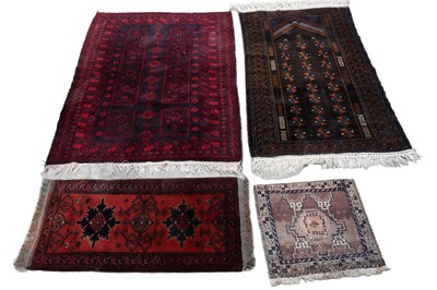 Lot 125A - A collection of four rugs