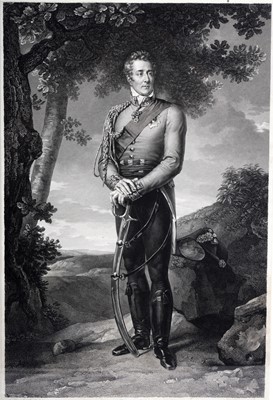 Lot 722 - François Forster after Baron François Gérard - Portrait of the Duke of Wellington | engraving