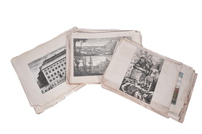 Lot 786 - A collection of c.100 engravings from Suecia Antiqua et Hodierna