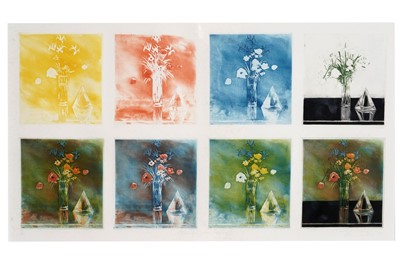 Lot 145 - Tom Dillon- Still life [colour exercise] | intaglio print