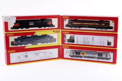 Lot 204 - Six boxed Hornby 00-gauge locomotives