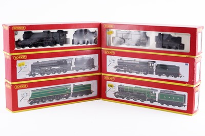 Lot 277 - Six boxed Hornby 00-gauge locomotives