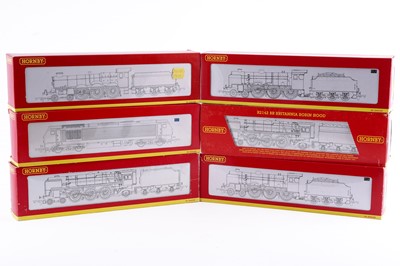 Lot 247 - Six boxed Hornby 00-gauge locomotives