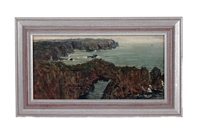 Lot 15 - George Sherwood Hunter - A pair of coastal scenes | oil