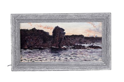 Lot 15 - George Sherwood Hunter - A pair of coastal scenes | oil