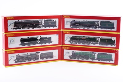 Lot 211 - Six boxed Hornby 00-gauge locomotives