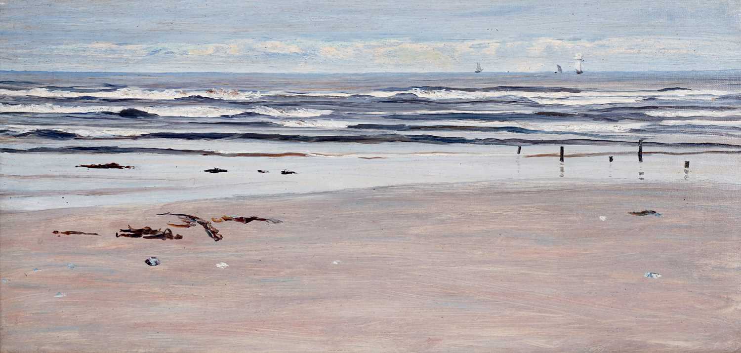 Lot 35 - George Sherwood Hunter - Beach view | oil