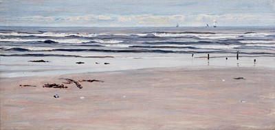 Lot 35 - George Sherwood Hunter - Beach view | oil