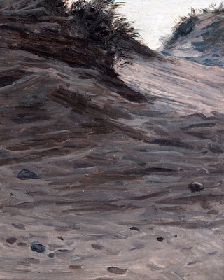 Lot 36 - George Sherwood Hunter - Two beach scenes | oil