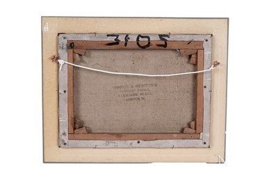 Lot 10 - George Sherwood Hunter - View of boats from a cliff top | oil