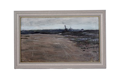Lot 38 - George Sherwood Hunter - Tide Out Near Scottish Village | oil
