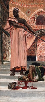 Lot 117 - George Sherwood Hunter after Henri Regnault - Execution Without Judgement | oil