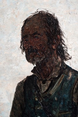 Lot 48 - George Sherwood Hunter - Beggar- Point Arln portrait | oil