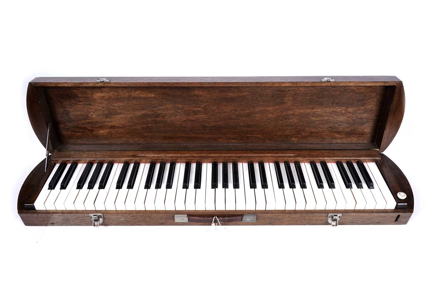 Lot 88 - A cased dummy keyboard